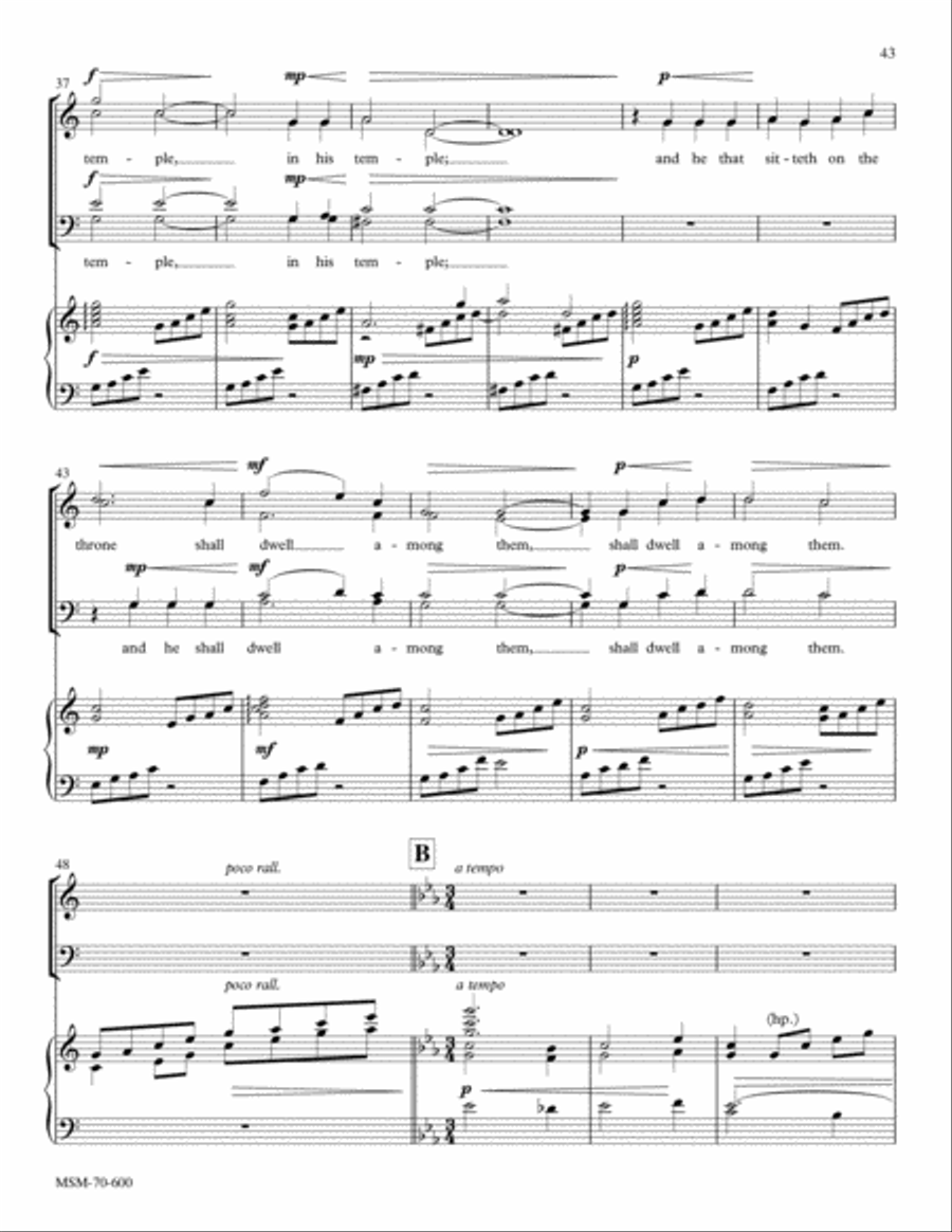 Requiem (Choral Score) 4-Part scores gallery preview page 22
