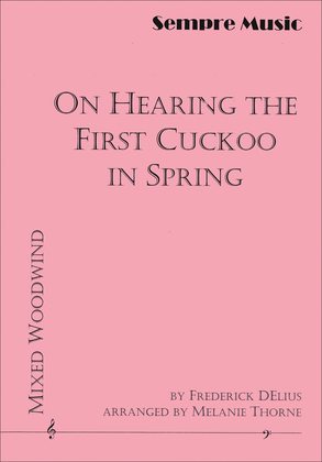On Hearing the First Cuckoo in Spring