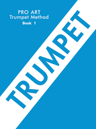 Book cover for Pro Art Trumpet (Cornet) Method
