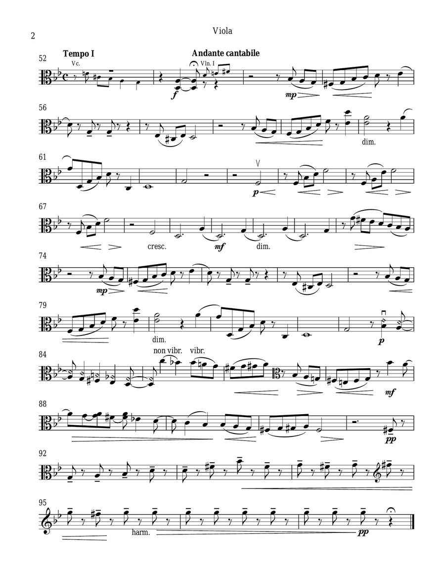 June (Barcarolle) from The Seasons String Quartet scores gallery preview page 6