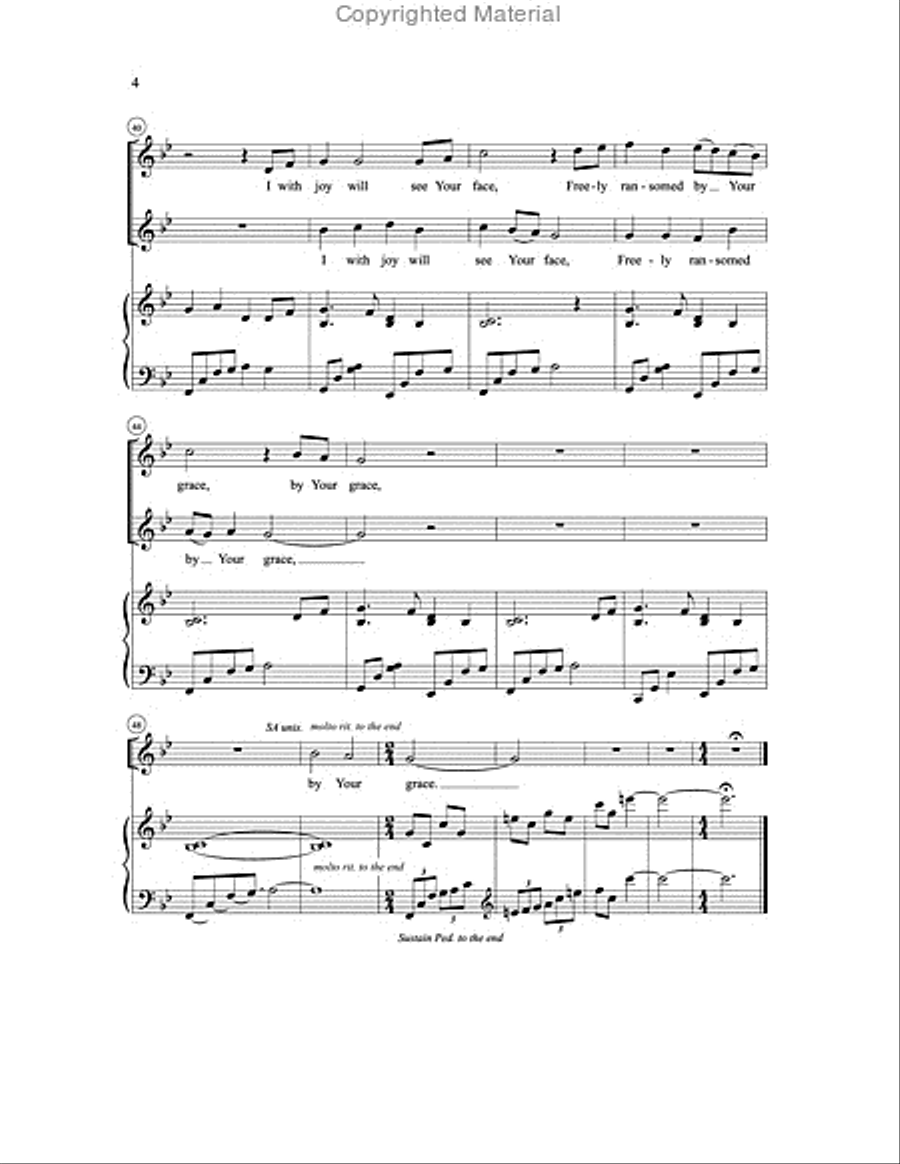 As Your Coming Was in Peace SA scores gallery preview page 3