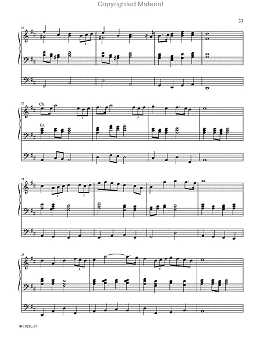 Jubilation! Jubilation! Organ Solo scores gallery preview page 22