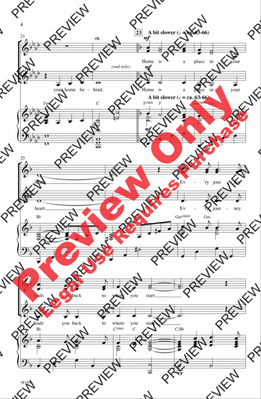 Already Home Women's Choir scores gallery preview page 4