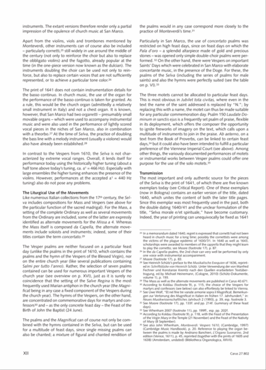 Salmi I (Selva morale e spirituale) Collection / Songbook scores gallery preview page 13