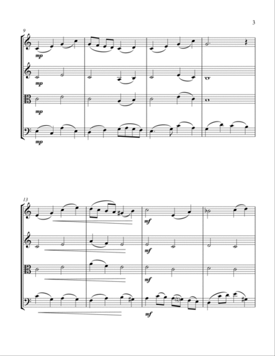 Have Yourself A Merry Little Christmas from MEET ME IN ST. LOUIS String Trio scores gallery preview page 5