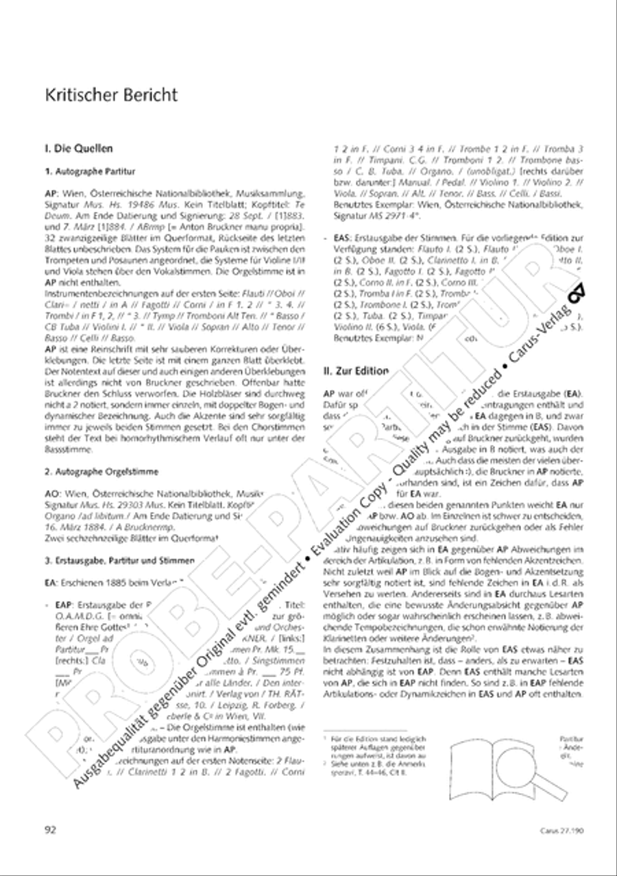 Te Deum Te Deum 4-Part scores gallery preview page 100