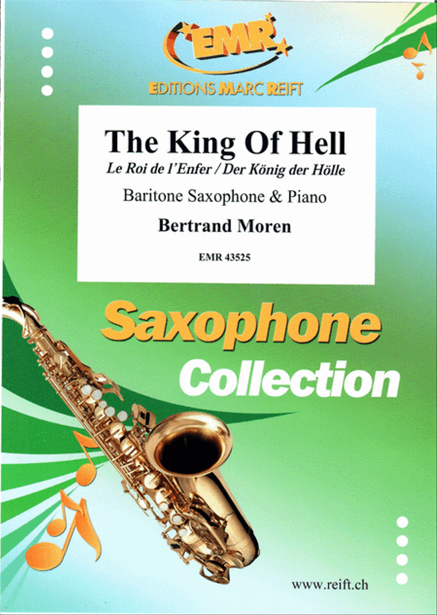 The King Of Hell Baritone Saxophone scores gallery preview page 1