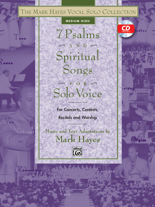 Book cover for The Mark Hayes Vocal Solo Collection -- 7 Psalms and Spiritual Songs for Solo Voice