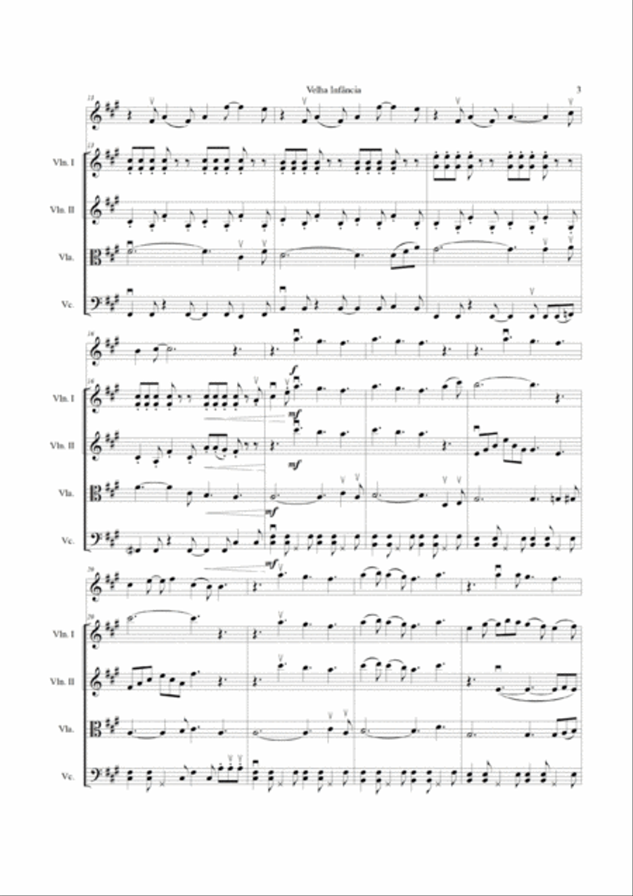 Velha Infancia Large Ensemble scores gallery preview page 3