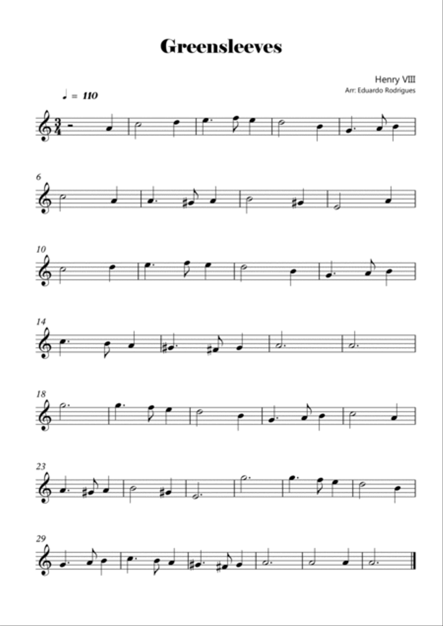 Five Easy Songs For Flute Flute Solo scores gallery preview page 4