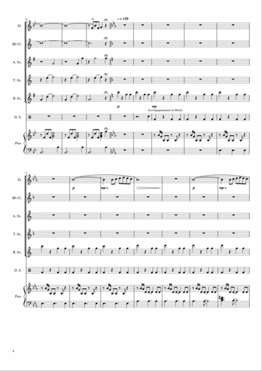 Life Is Beautiful (la Vita E Bella) Clarinet scores gallery preview page 4