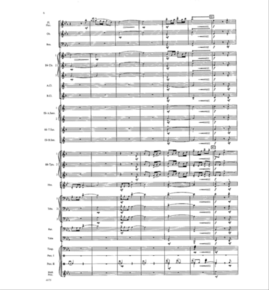 West Highlands Sojourn West Highlands Sojourn Concert Band scores gallery preview page 7
