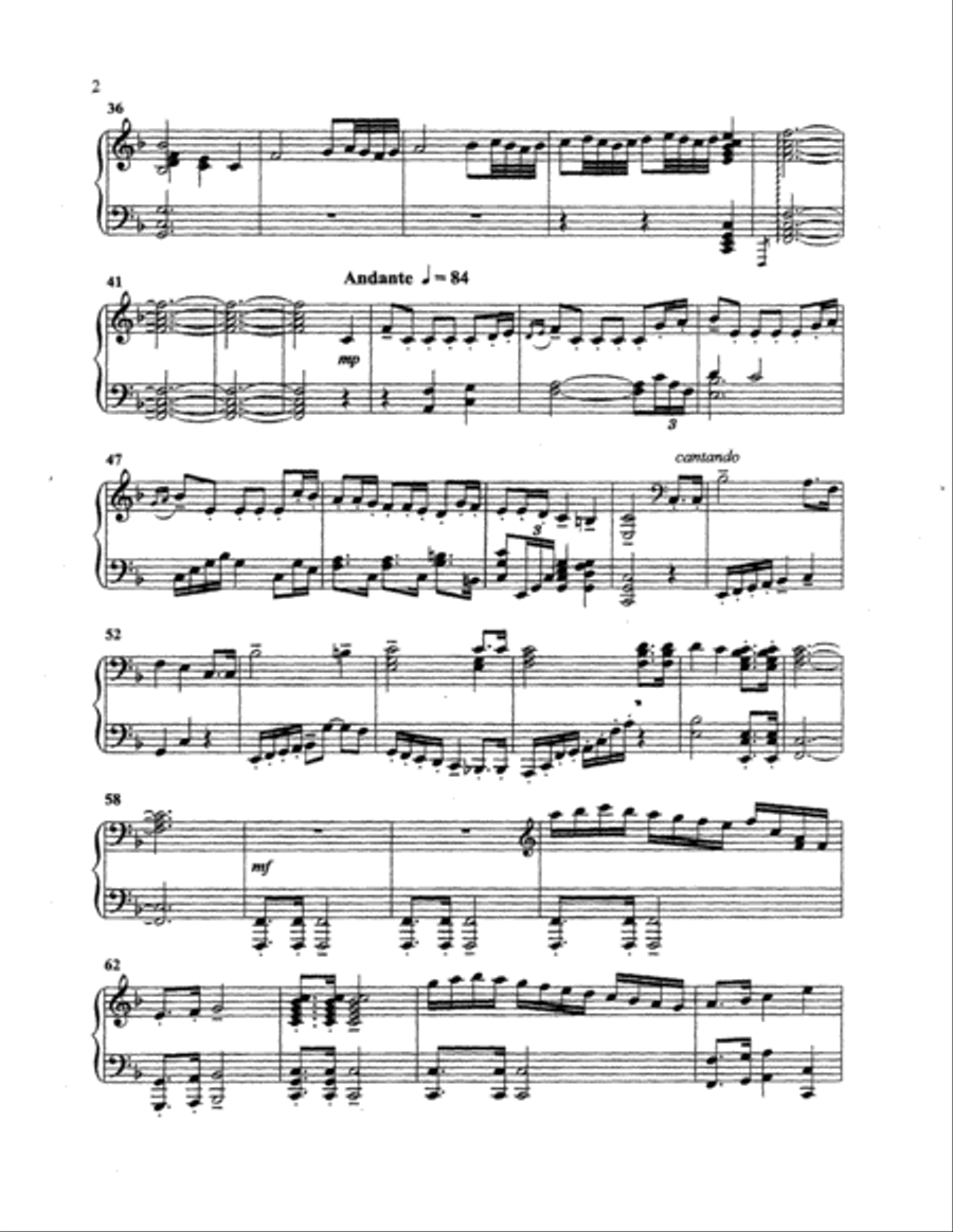Brown Piano Suite #1 Brown Piano Suite #1 Piano Solo scores gallery preview page 2