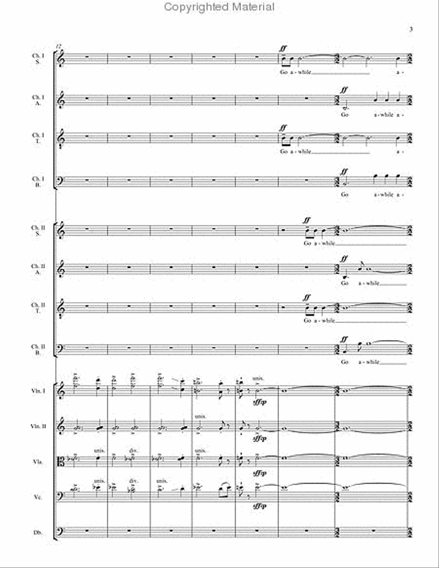 Stirring the Silence 4-Part scores gallery preview page 3
