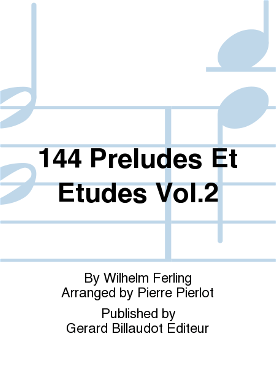 144 Preludes Et Etudes Vol. 2 Chamber Music scores gallery preview page 1