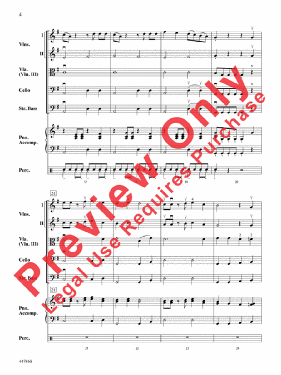 Mama Paquita String Orchestra scores gallery preview page 12