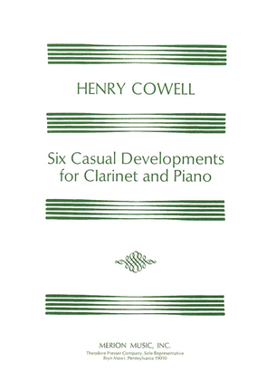 Book cover for Six Casual Developments