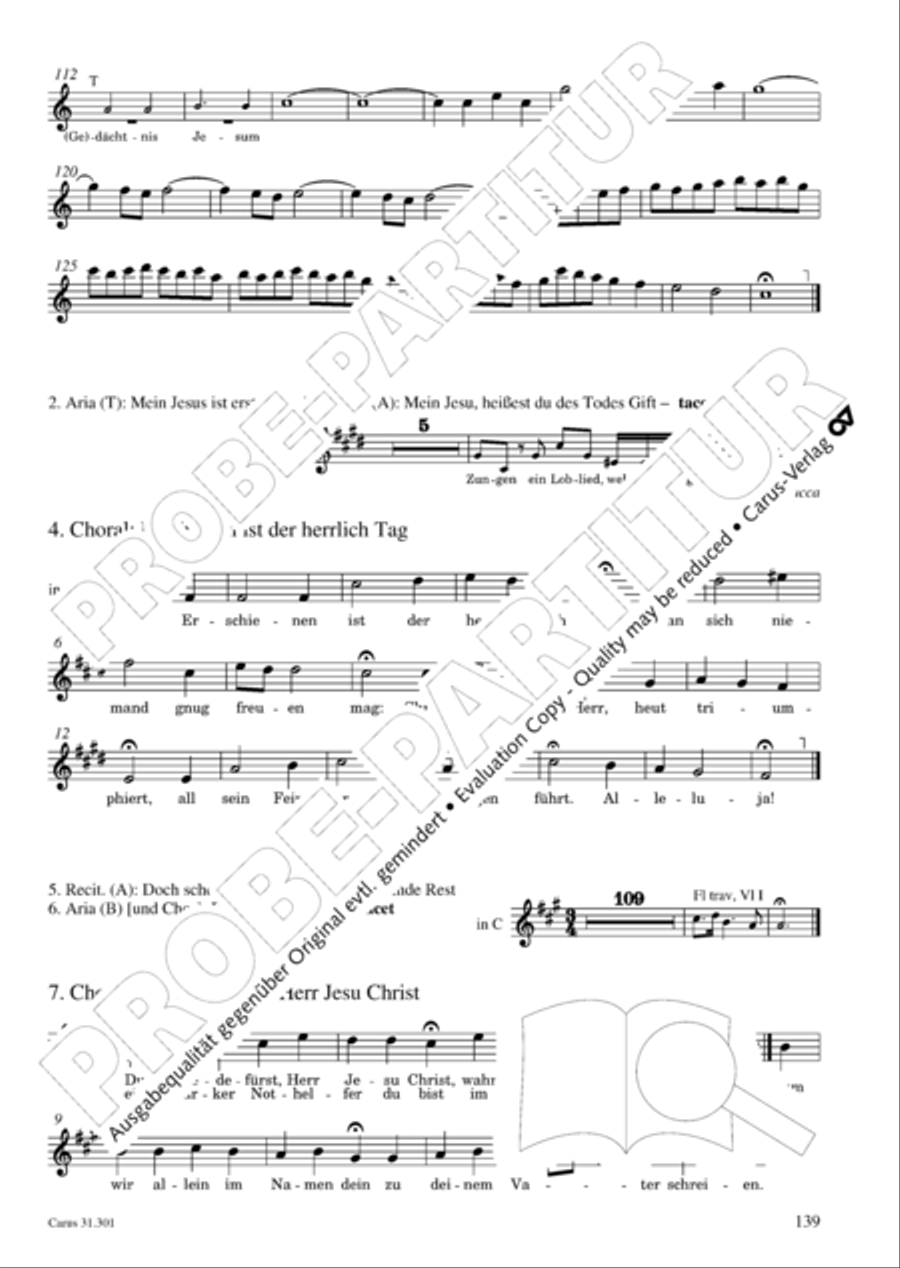 Bach for Brass 1: Cantatas I Voice scores gallery preview page 148