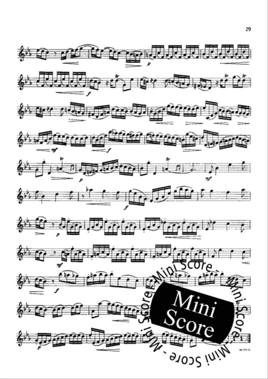 28 Etudes pour Hautbois Oboe Solo scores gallery preview page 31