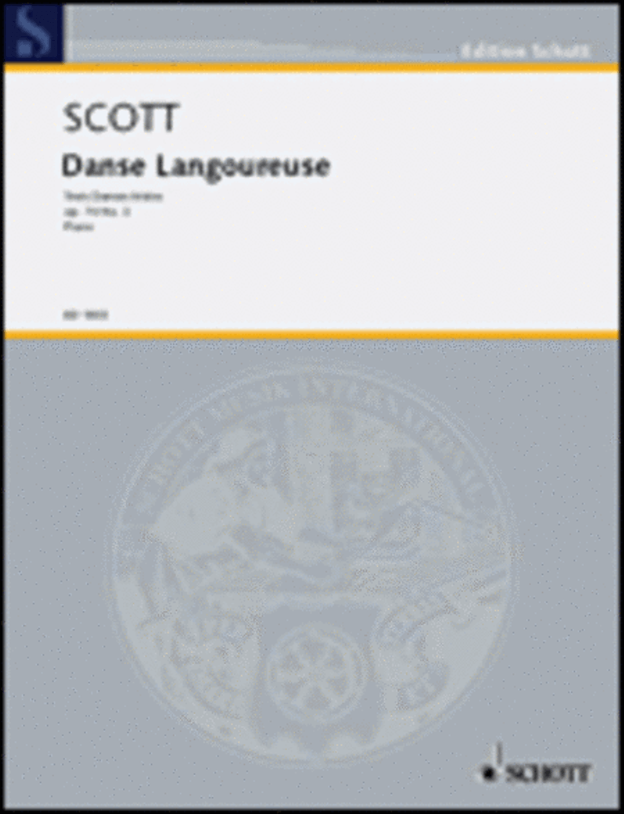 Scott C Danse Langoureuse Op74/3 (ep) Piano Solo scores gallery preview page 1