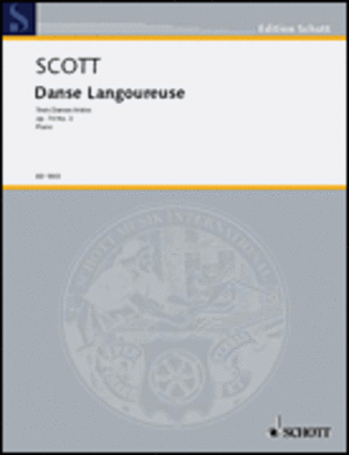 Scott C Danse Langoureuse Op74/3 (ep)