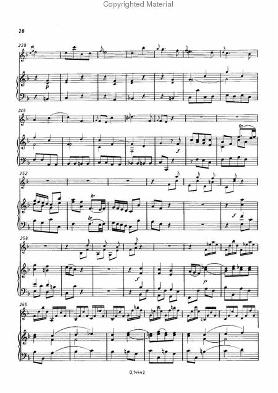 Concerto F-Dur Concerto F-Dur School and Community scores gallery preview page 29