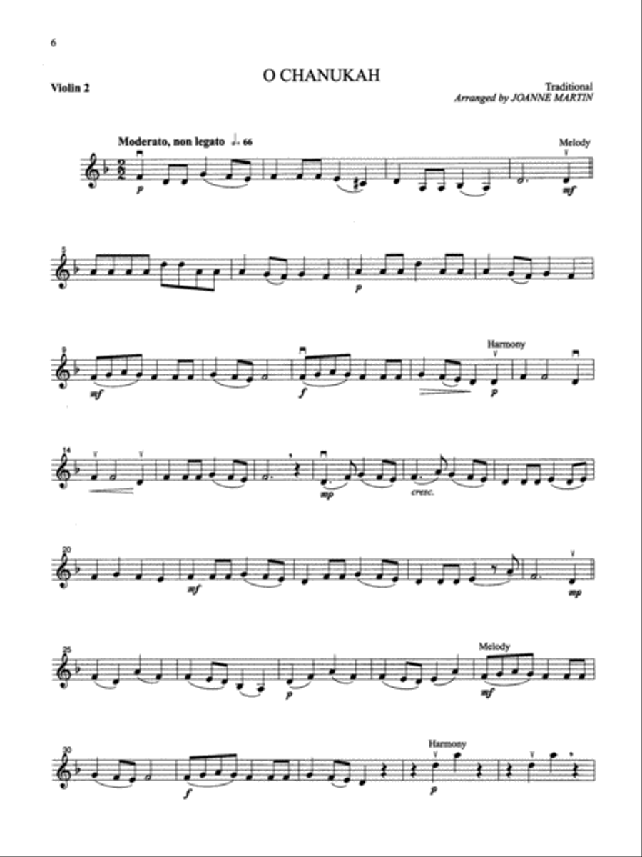 More Festive Strings for String Quartet or String Orchestra String Quartet scores gallery preview page 10
