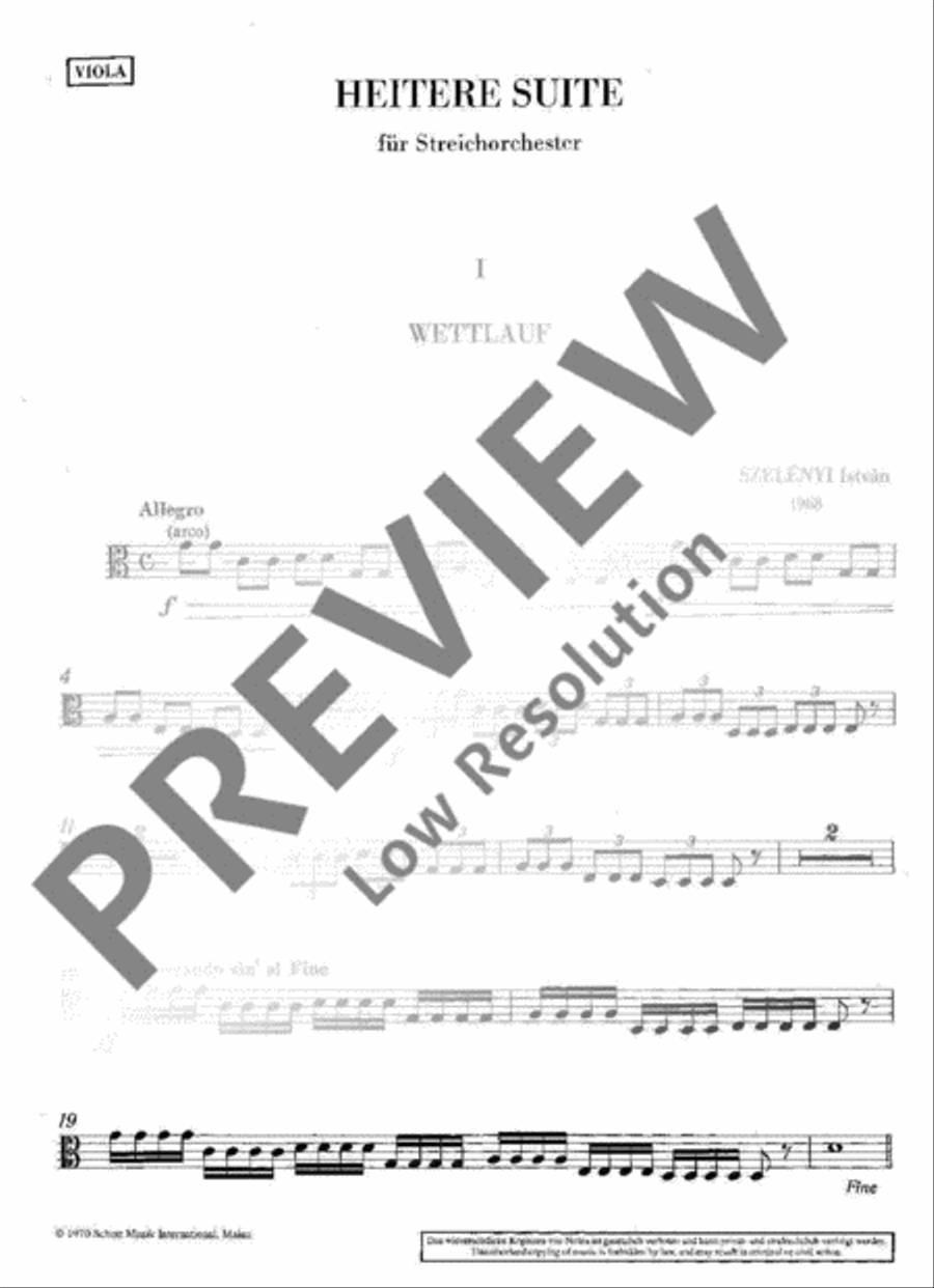 Heitere Suite Viola scores gallery preview page 3