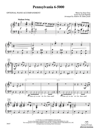 Pennsylvania 6-5000: Piano Accompaniment