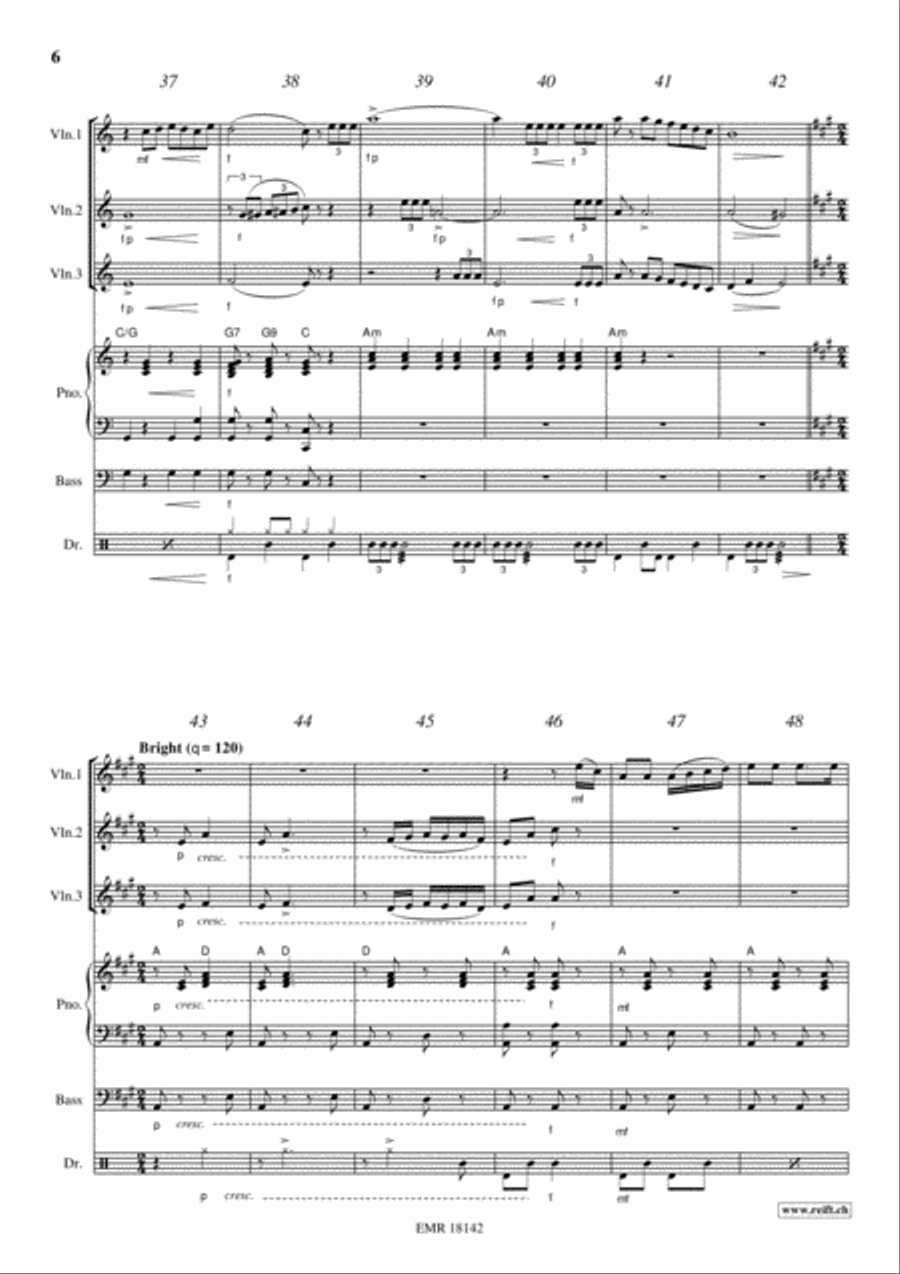 Yankee Doodle Violin scores gallery preview page 6