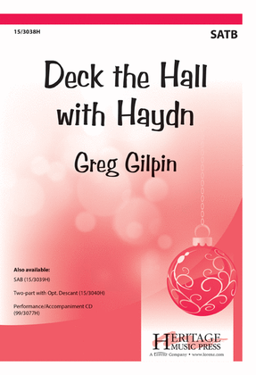Book cover for Deck the Hall with Haydn