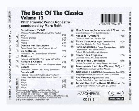 The Best Of The Classics Volume 13