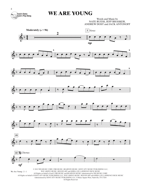 AOA Pop, Rock, and Movie Instrumental Solos by John O'Reilly Flute Solo - Sheet Music