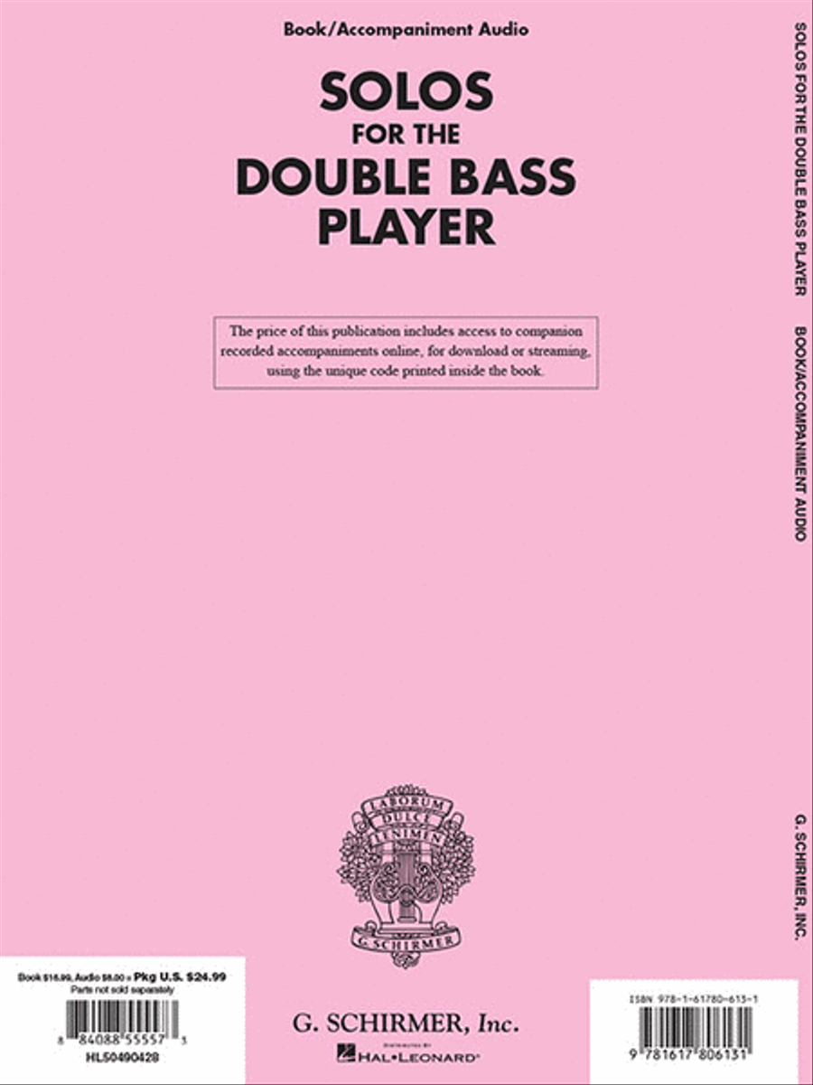 Solos for the Double Bass Player Double Bass scores gallery preview page 4