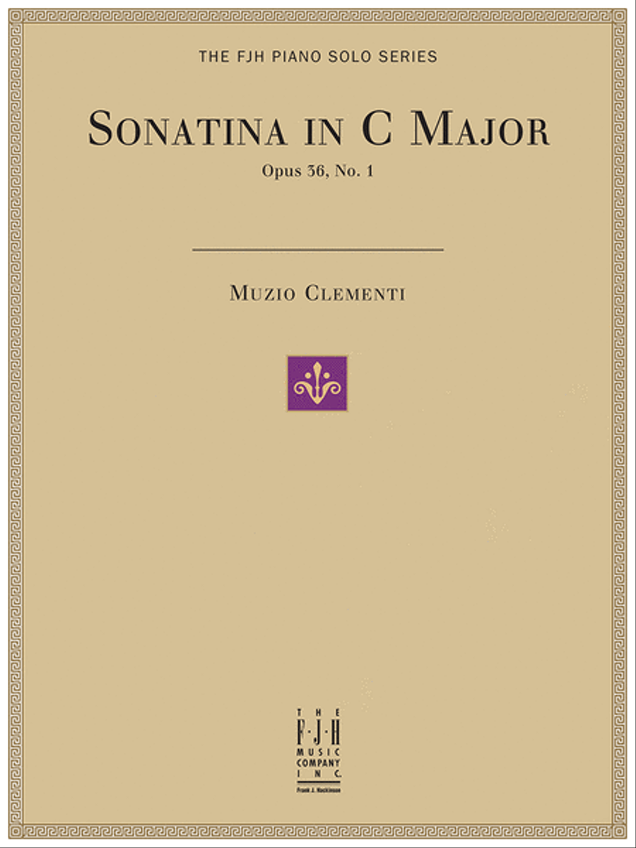 Sonatina in C Major, Opus 36, No. 1