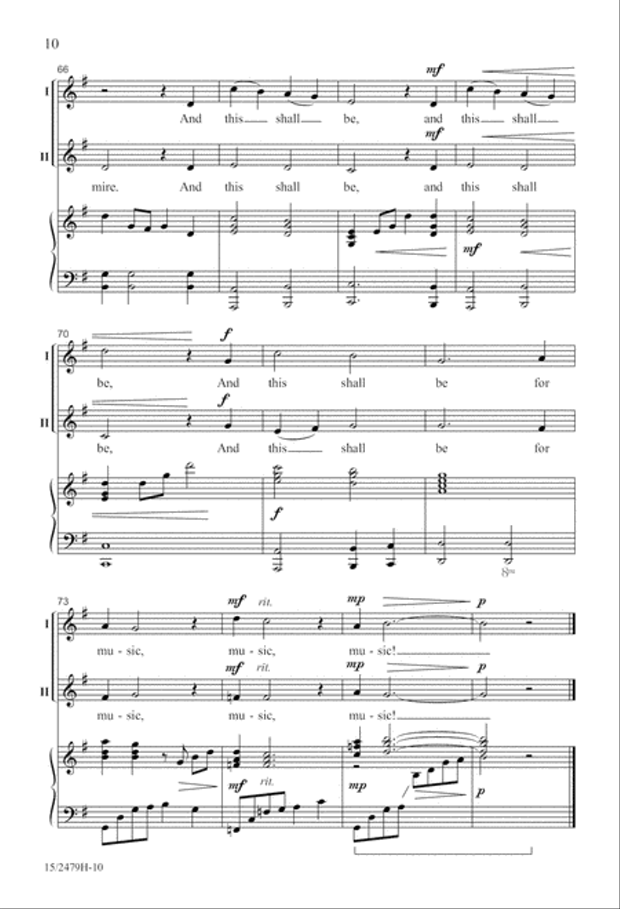 And This Shall Be for Music 2-Part scores gallery preview page 11