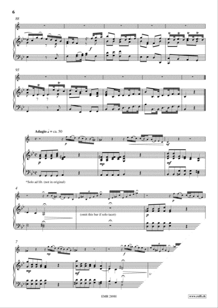 Concerto No. 6 Cornet scores gallery preview page 7