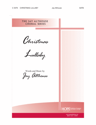 Book cover for Christmas Lullaby