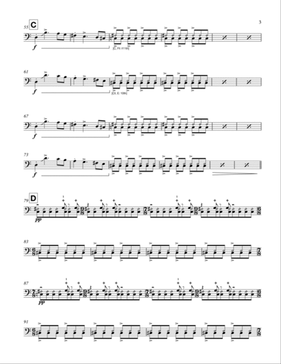 Harbinger Double Bass scores gallery preview page 3