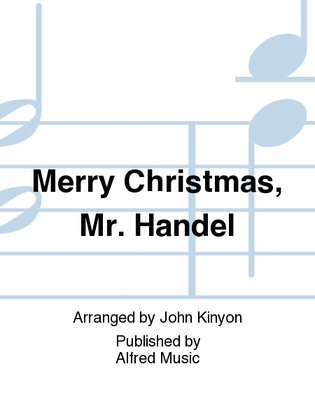 Book cover for Merry Christmas, Mr. Handel