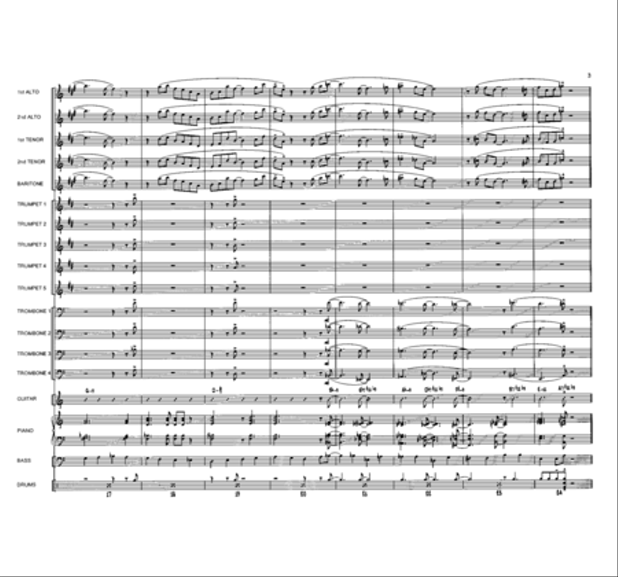 Northern Encounter Jazz Ensemble scores gallery preview page 4