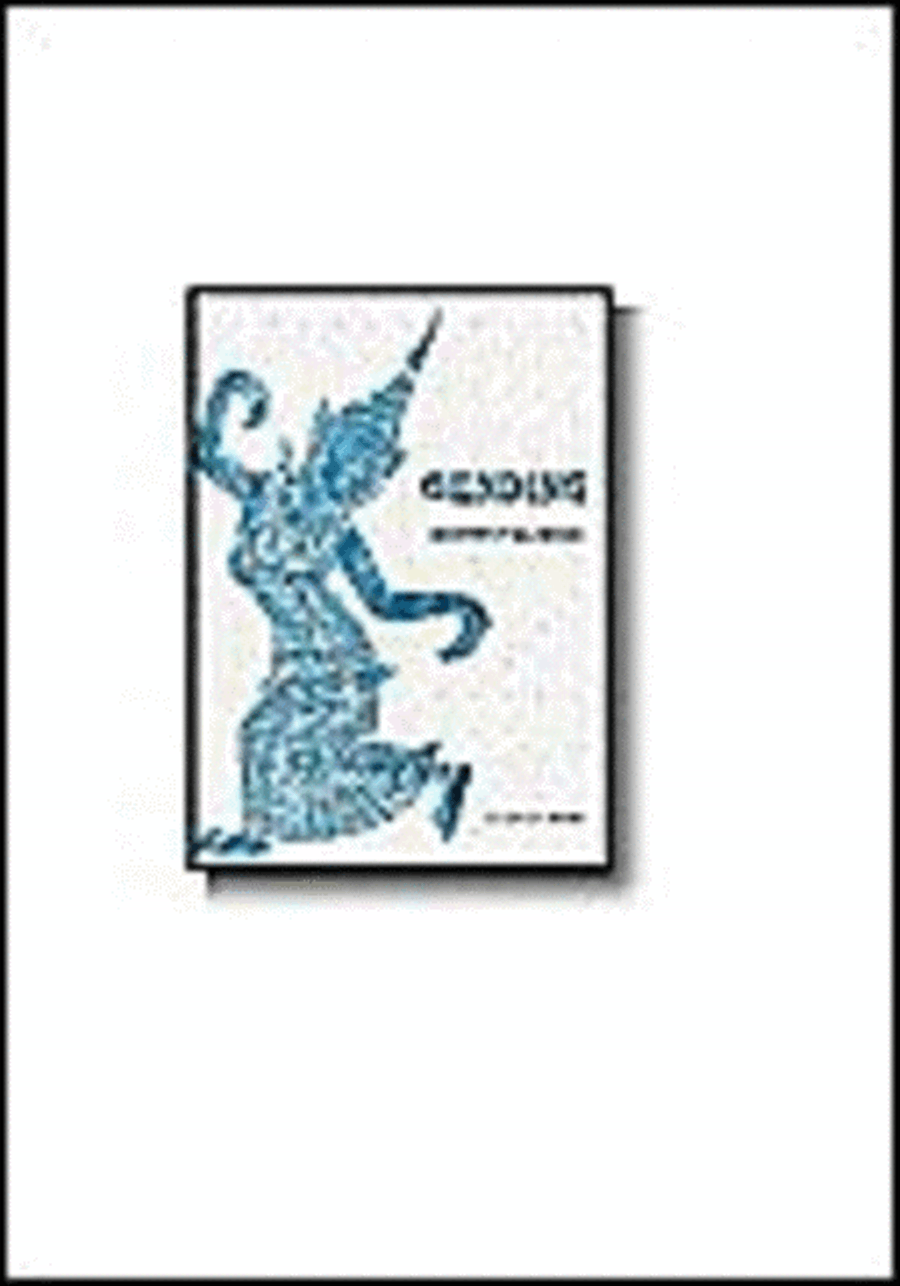 Geoffrey Burgon: Gending (Full Score) Percussion scores gallery preview page 1