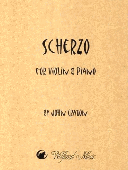 John Craton : Scherzo for Violin and Piano