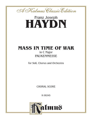 Book cover for Paukenmesse (Missa in Tempori Belli) in C Major