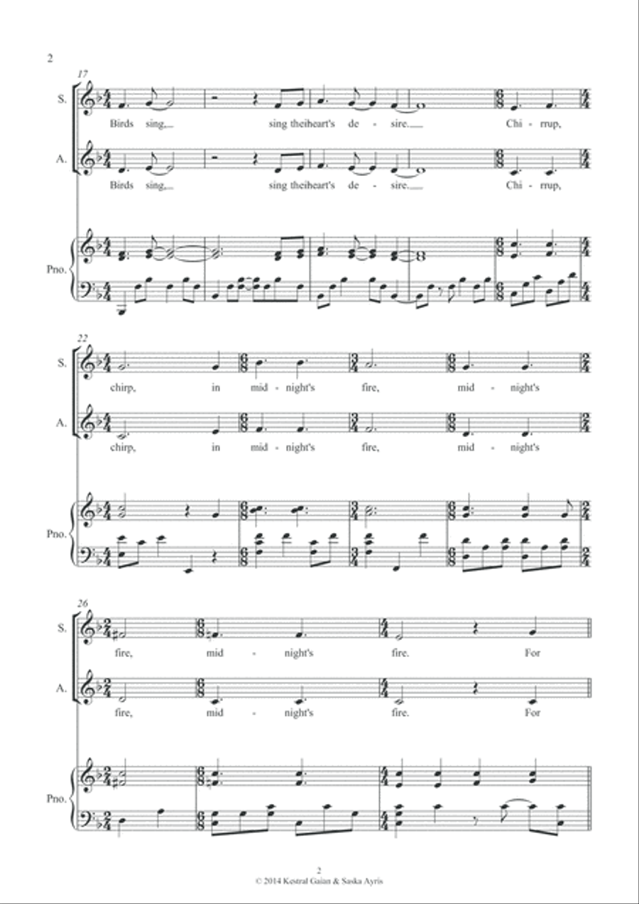 Birds and Humans SA scores gallery preview page 3