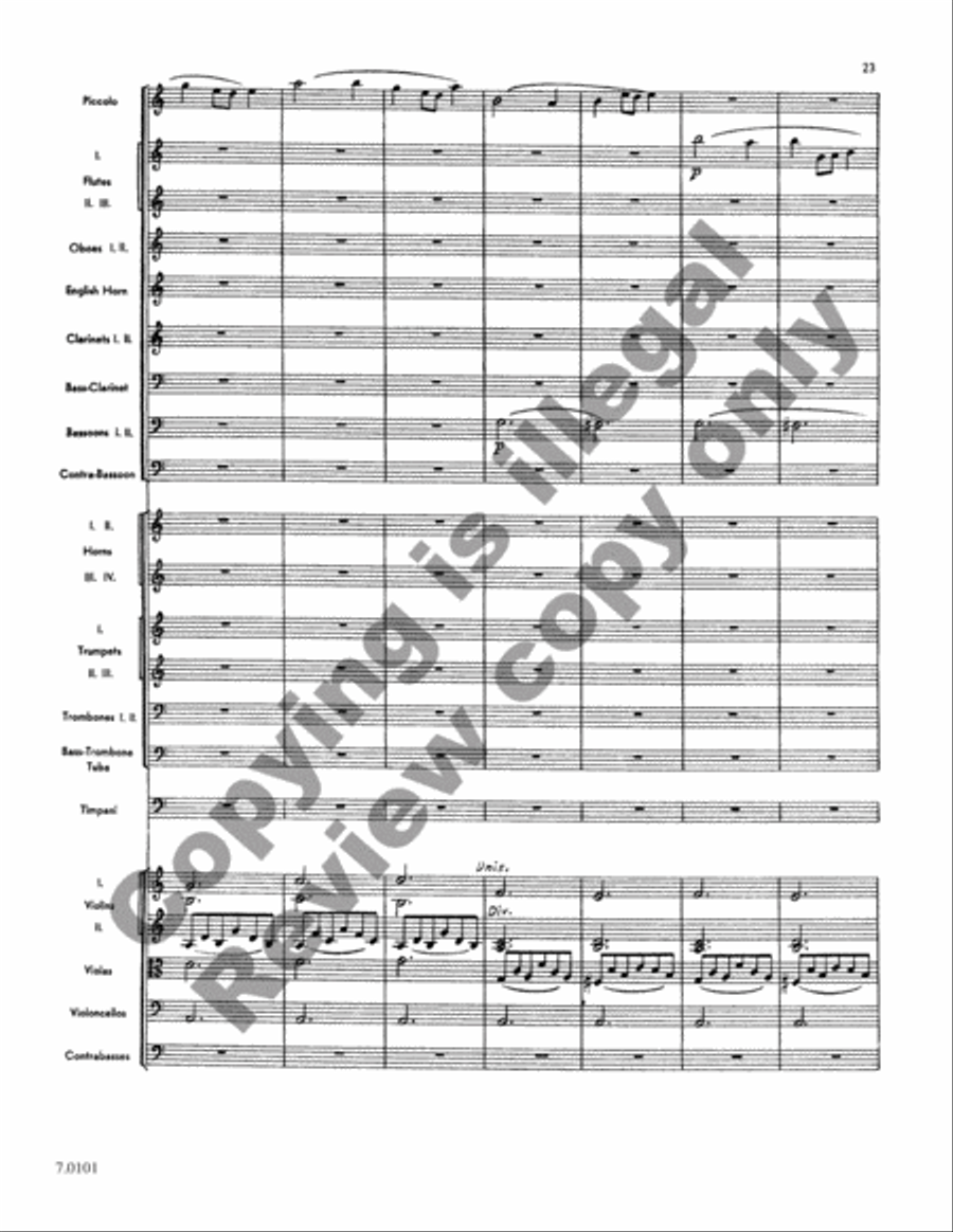 Symphony No. 1 Symphony No. 1 Full Orchestra scores gallery preview page 10