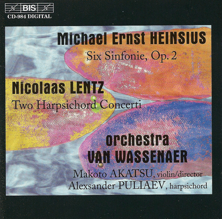 Heinsius: Symphonies No. 1-6