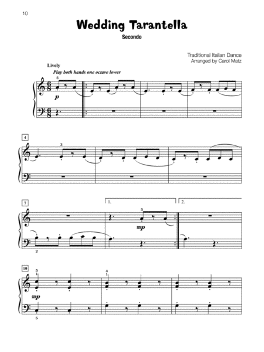 Famous & Fun Duets, Book 4 Small Ensemble scores gallery preview page 4
