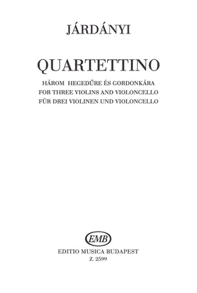 Quartettino für 3 Violinen und Violoncello