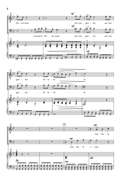 Laudate Dominum (TB - Vocal Score)